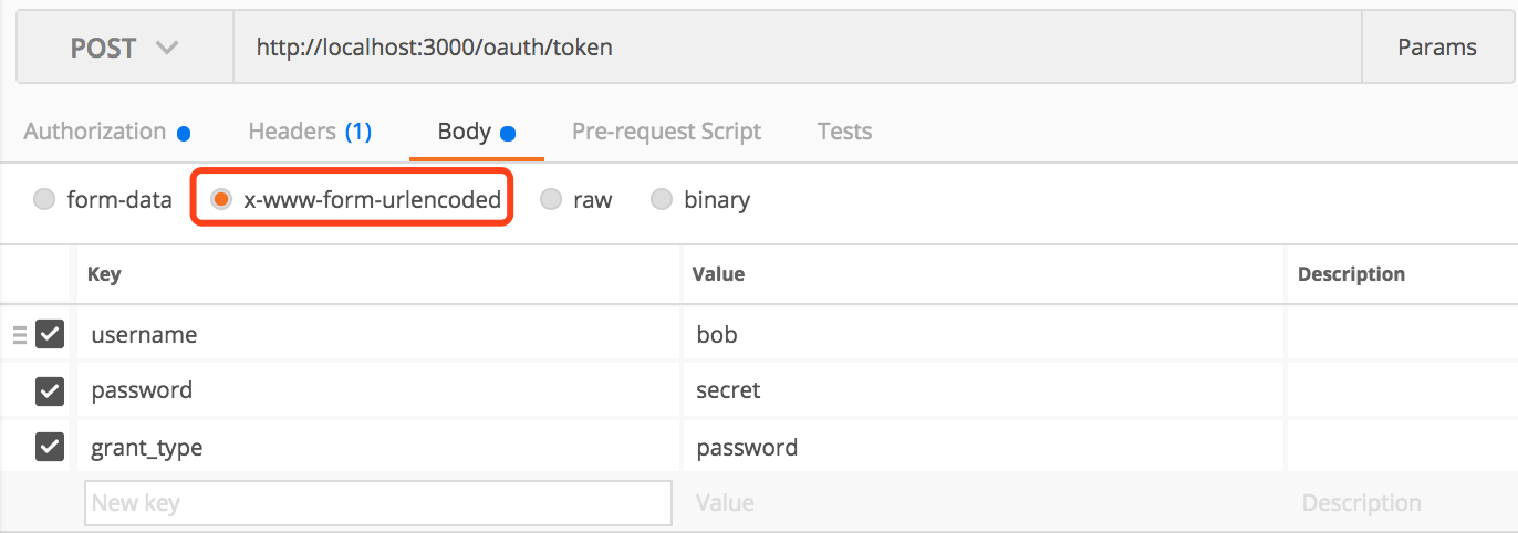 postman user credentials and grant type settings.png